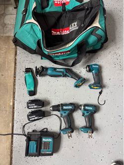 Makita LXT tool set - lightly used great condition