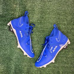 NEW Nike Alpha Menace Pro 3 Men’s Blue Football Cleats Size 12 CT6649-414