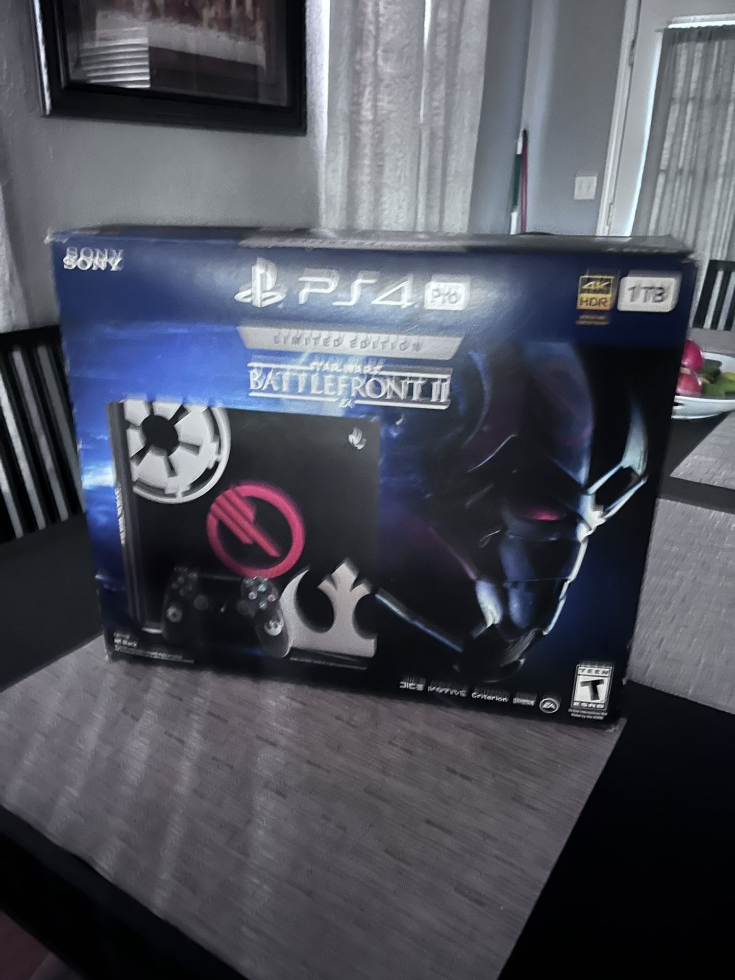 Ps4 Pro Battlefront 2 Limited Edition