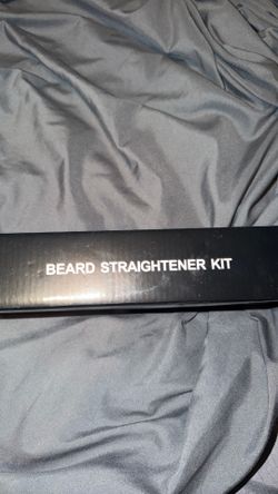 Men’s beard straightener kit