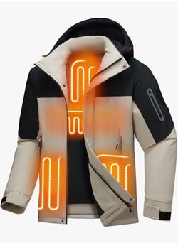 NEW Heated Hooded Outdoor Jacket