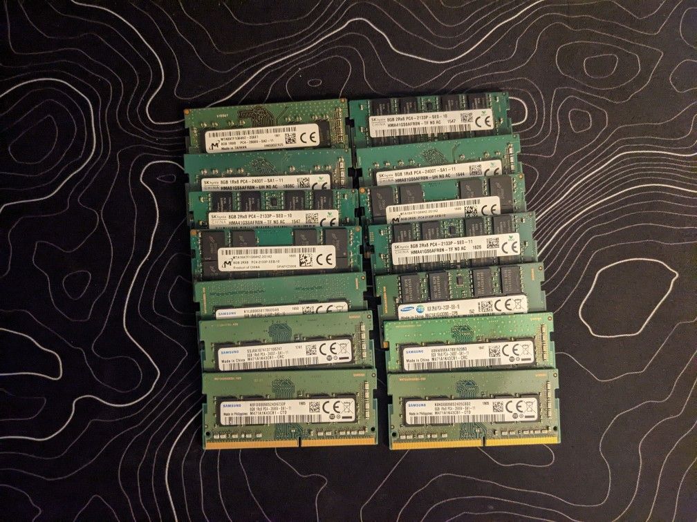 8Gb DDR4 RAM