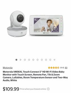 Motorola baby monitor