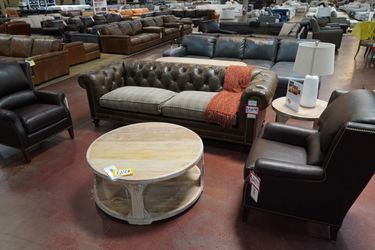 Leather Chesterfield Sofa — Whittemore-Sherrill 