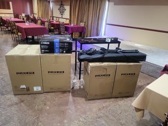 JBL STAGE  SOUND SYSTEM ...used 3 months