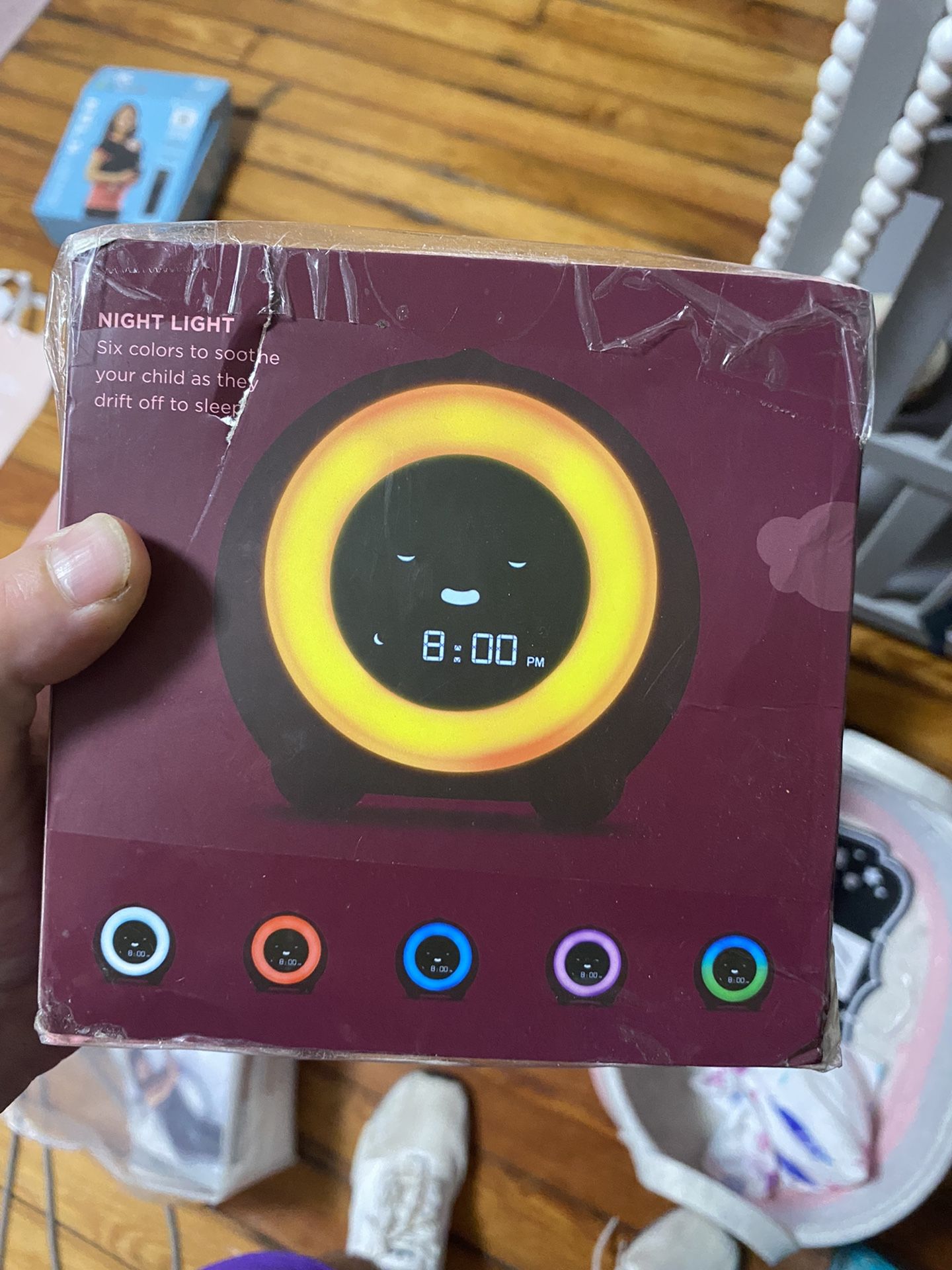 Baby Alarm Clock Plays Music To Help Slewp
