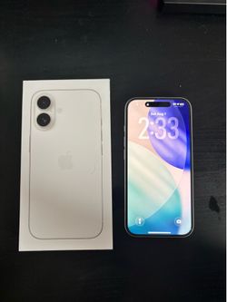 Apple iPhone 16 128GB Unlocked White iOS
