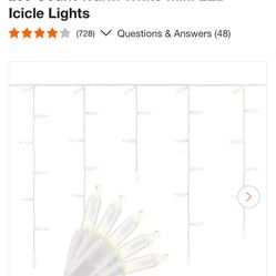 Christmas Icicle Lights 🎄 