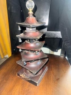 Vintage  Japanese 5 story pagoda