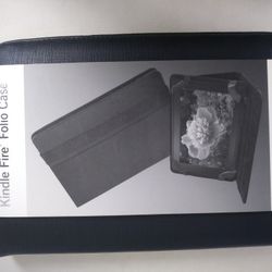 Black Kindle Fire Follio Case