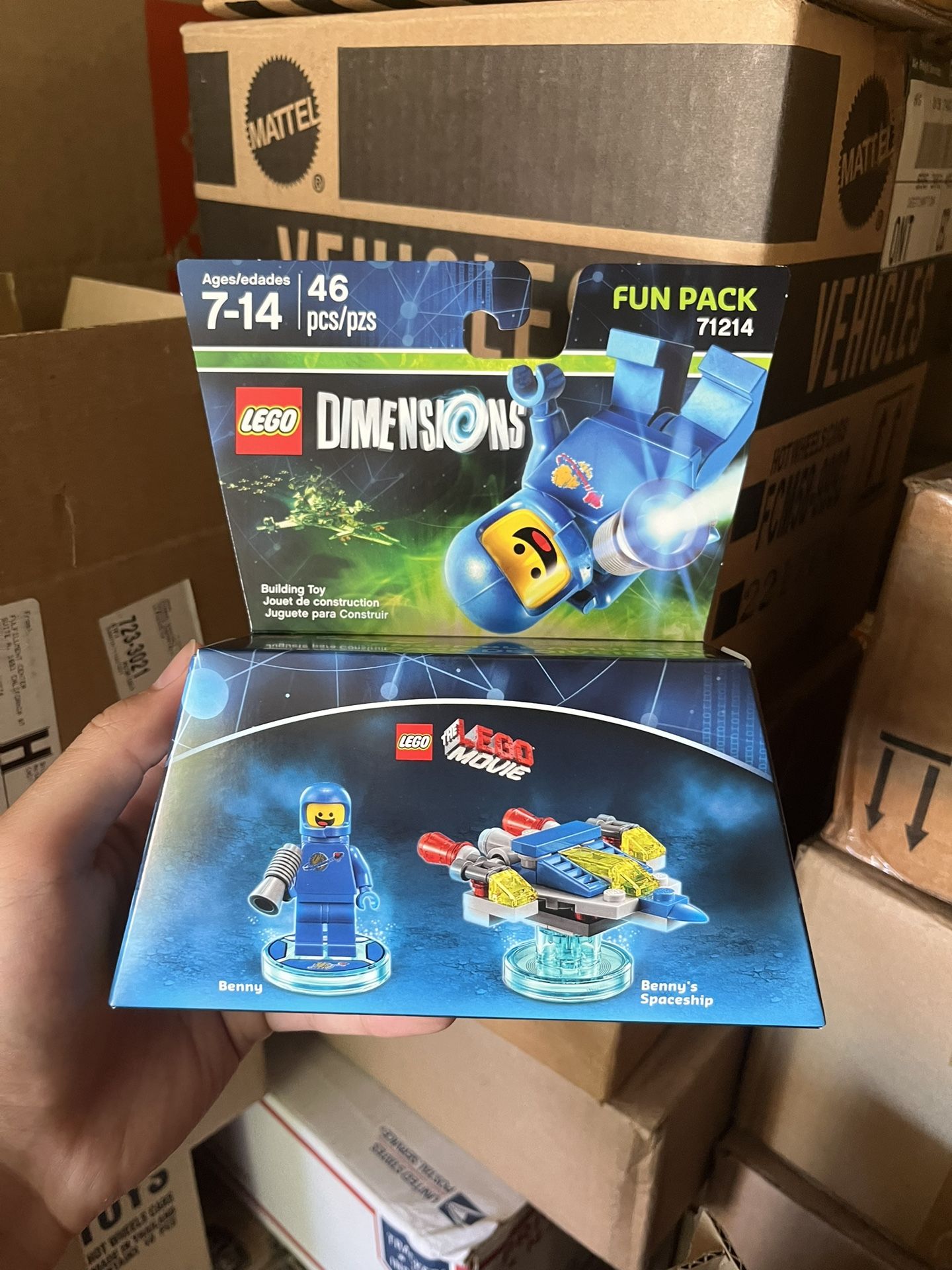 Lego Dimensions The Lego Movie Fun Pack Bennys Spaceship 71214