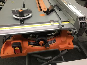 Ridgid 10” Table Saw