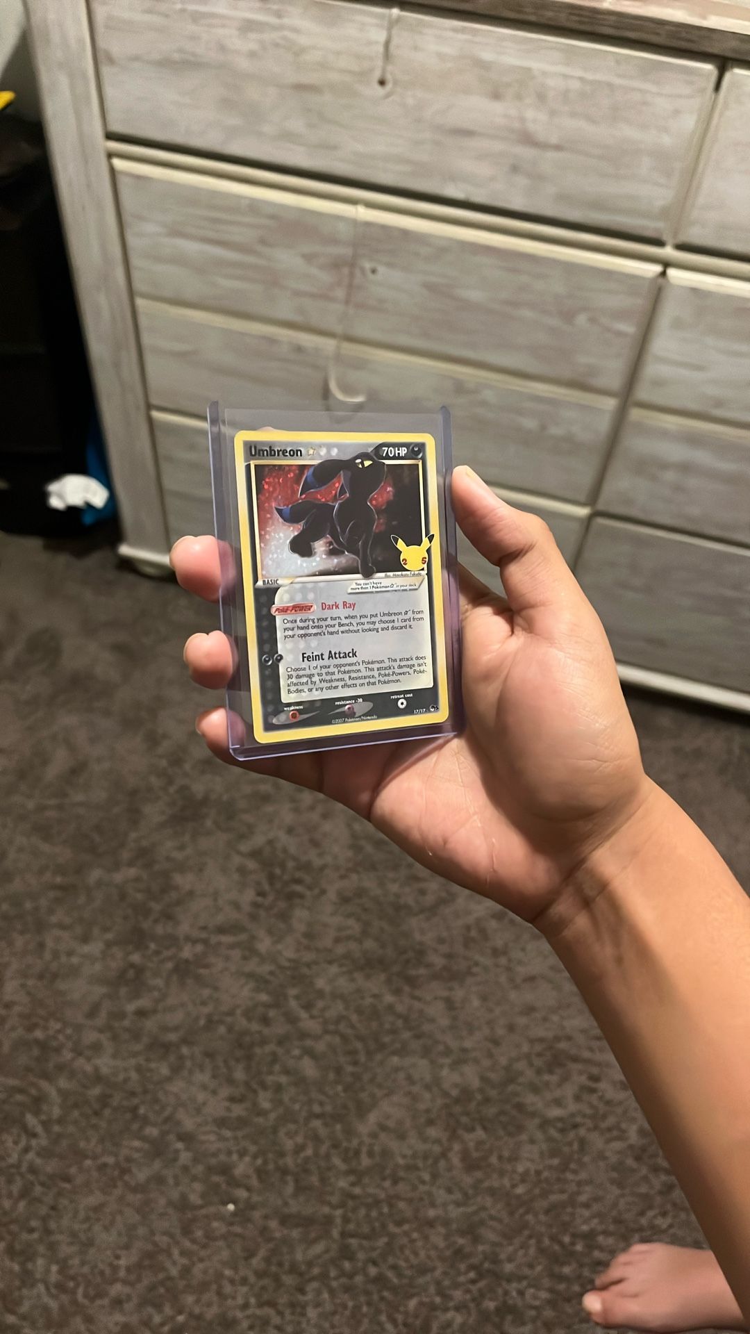 unbreon 25th anniversary pokemon cards MINT