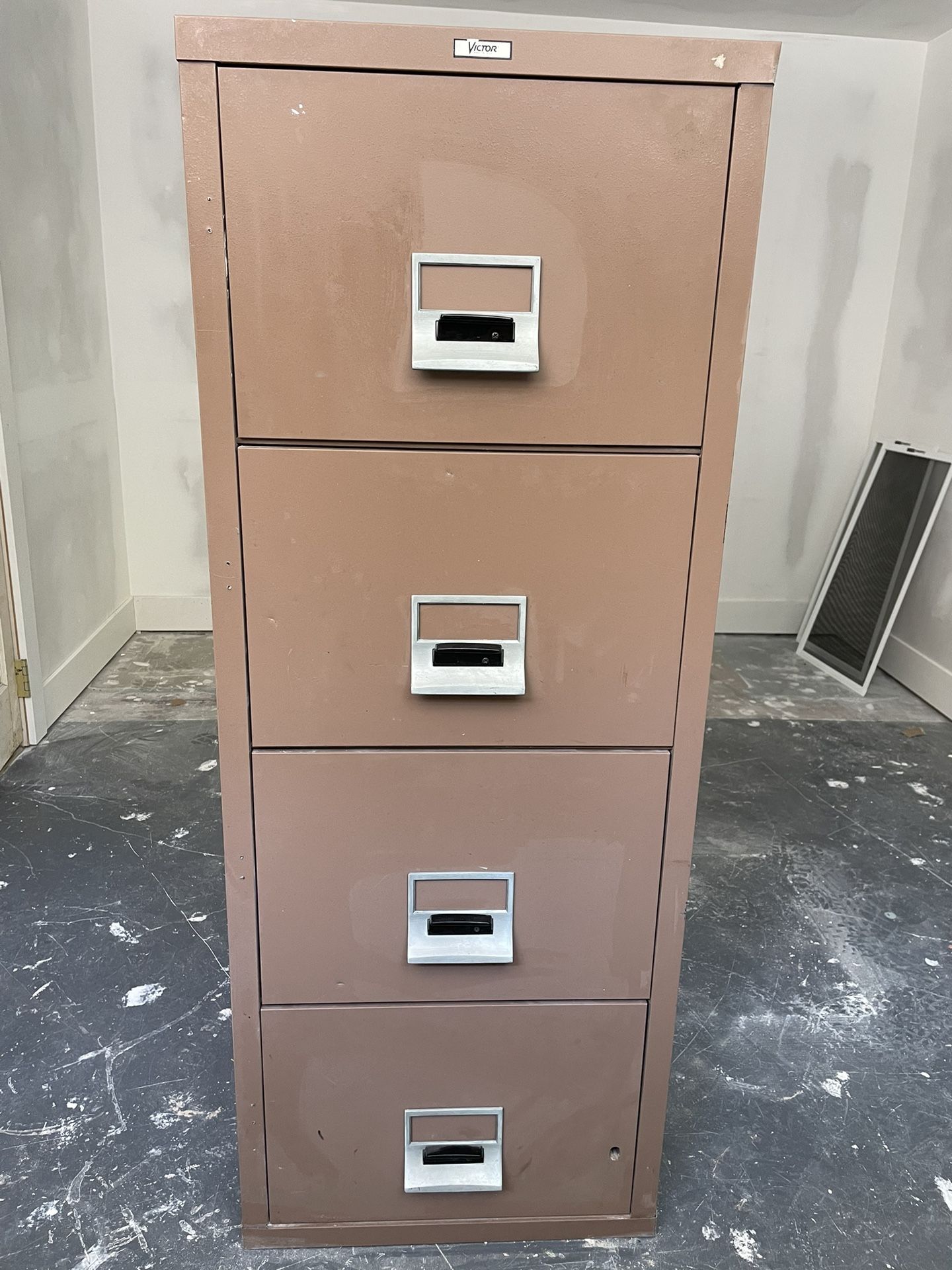 Victor fireproof file on sale cabinet