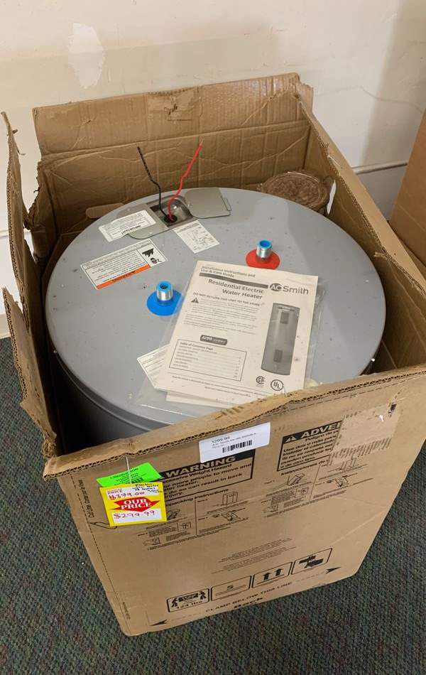 NEW AO SMITH WATER HEATER WITH WARRANTY 38 gallons FT