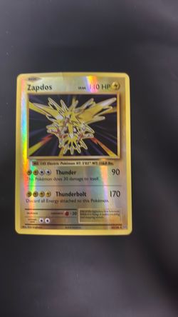 Zapdos Holo Pokémon Card 110 HP