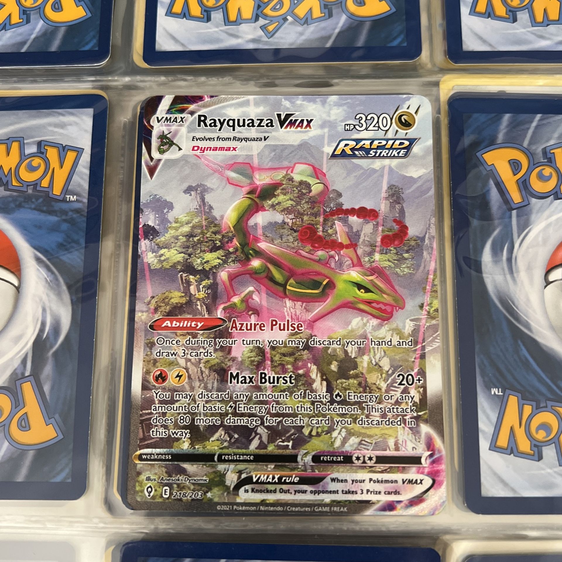 Rayquaza a max 218/203