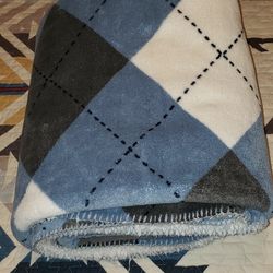 Sherpa Fleece Throw Blanket