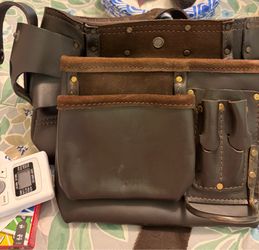 Civil/ Carpentry belt. Leather