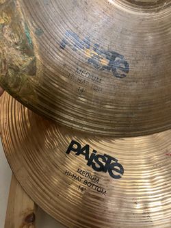 Paiste high hat set 14” Medium