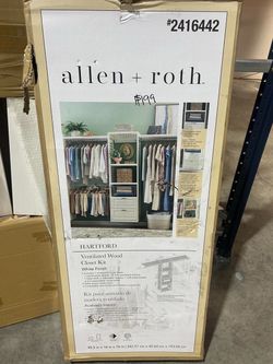 Ventilated Wood Closet Kit