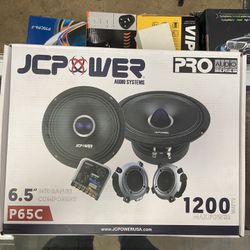 JCPower 6.5 Inch Mid Range Component P65C