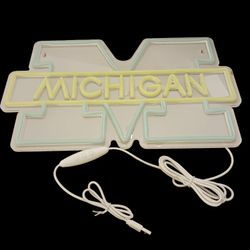 MICHIGAN NEON SIGN (DIMMABLE)