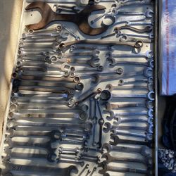 Tools Box & Open End Wrenches