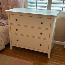IKEA Hemnes - White 3-Drawer Dresser