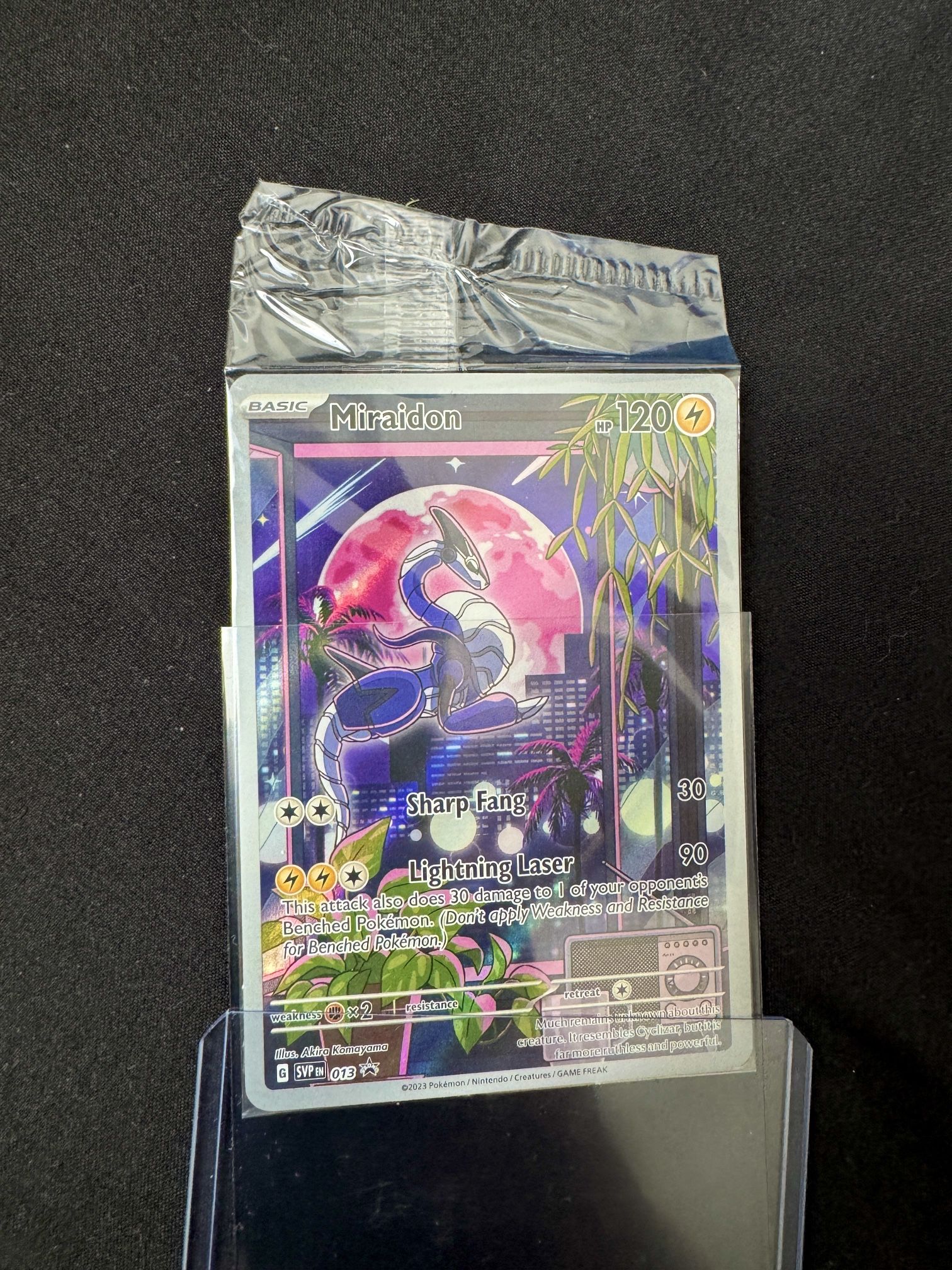 ⚡️Miraidon Illustration Rare Promo – SVP 013 – SEALED