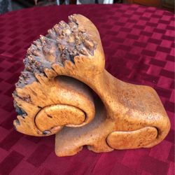 Maple Burl hideaway Art
