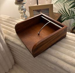 Napkin Holder dark wood