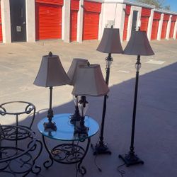 End Tables And Lamps
