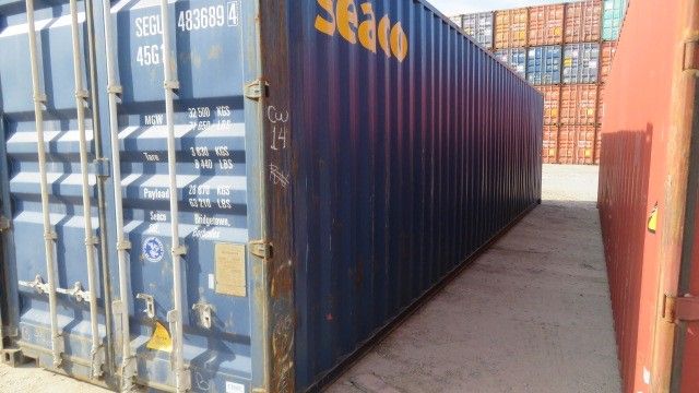 Used 40HC Wind & Water Tight Shipping Containers For Sale 