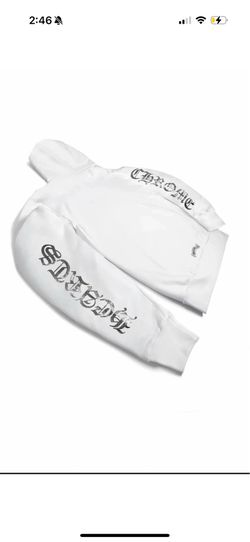 Chrome Hearts White Foil Hoodie Size large BRAND NEW