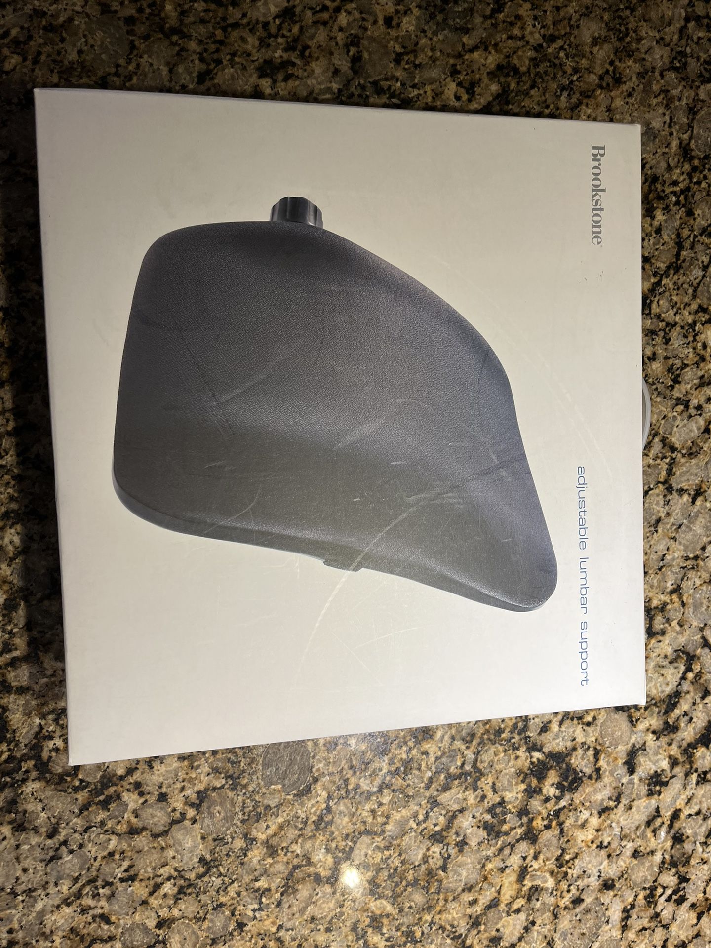 Brookstone Adjustable Lumbar Support - NEW
