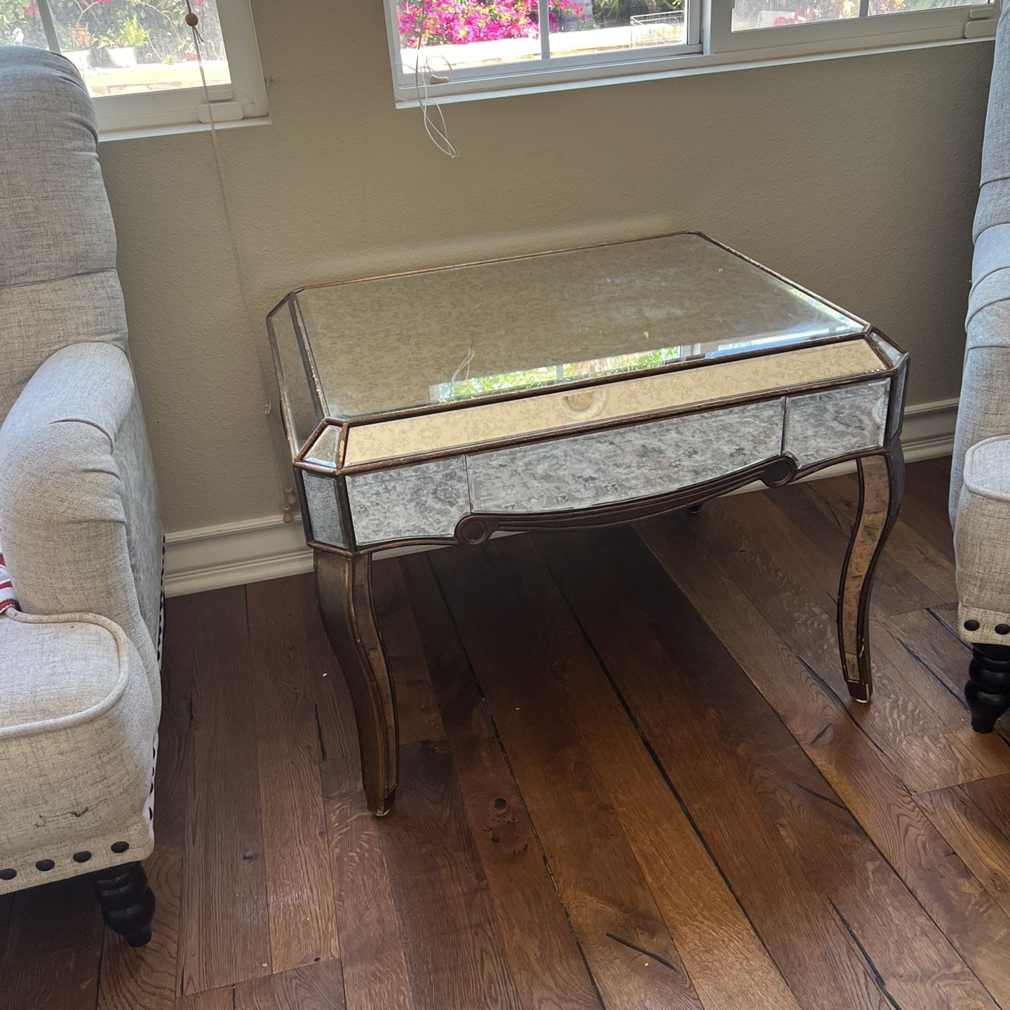 Mirror End Tables (set of 2)