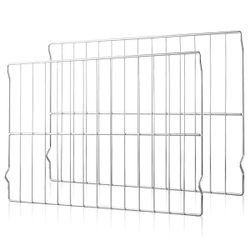 Pcs Range Oven Racks W10256908 for WhirlpoolKitchenAid 24 x 15.75