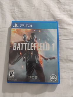 Battlefield 1 PS4 for trade or sale.