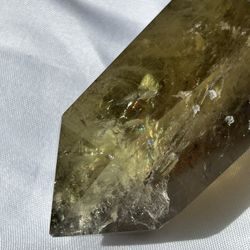 Golden Healer Smokey Quartz Double Point