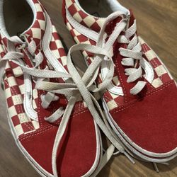 Red Vans 