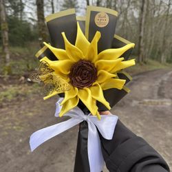 Ribbon Sunflower 