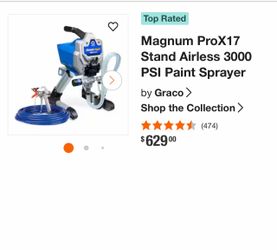 Magnum ProX17 Stand Airless 3000 PSI Paint Sprayer