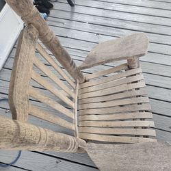 Oversized Rocker And Matching Chair