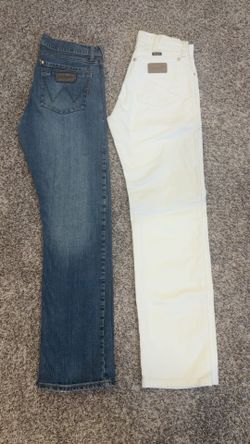 Mens Wrangler Jeans Both 31x34