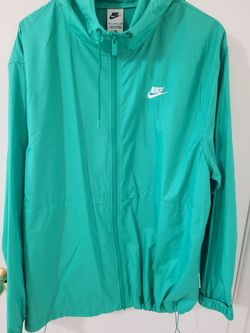 Nike Windbreaker Jacket Teal XL