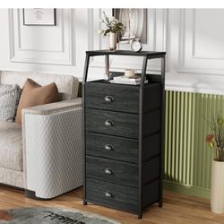 Black Dresser with 5 Drawers (New in Box)