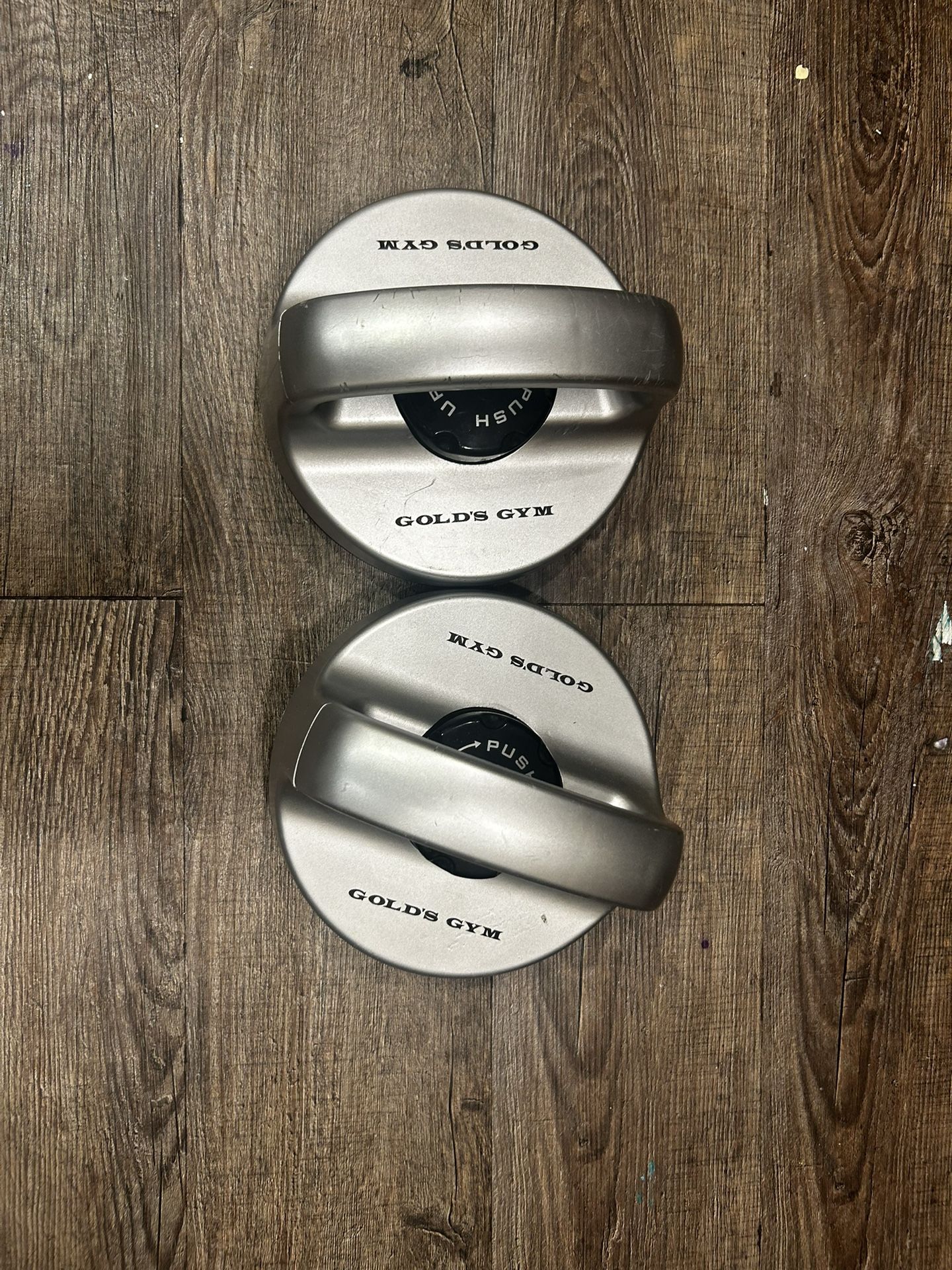 Gold's Gym Rotating And Locking Push Up Stands