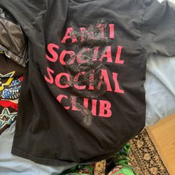 Anti Social Club Shirt Medium 