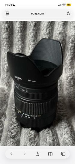 Sigma 18-50mm f2.8